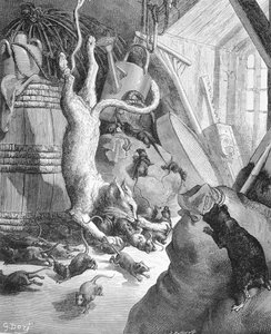 The Cat and the Old Rat, Illustration from 